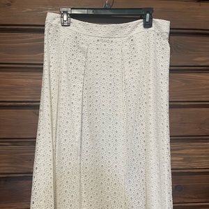 White long skirt